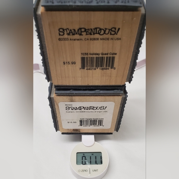 Stampendous Quad Blocks set of 2 - Picture 7 of 7